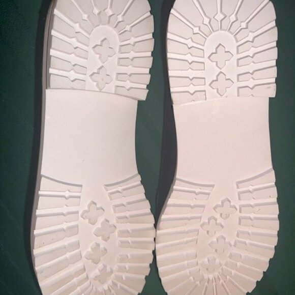 Talbots NEW Indigo Blue chain loafers, Size 8 - Picture 4 of 6